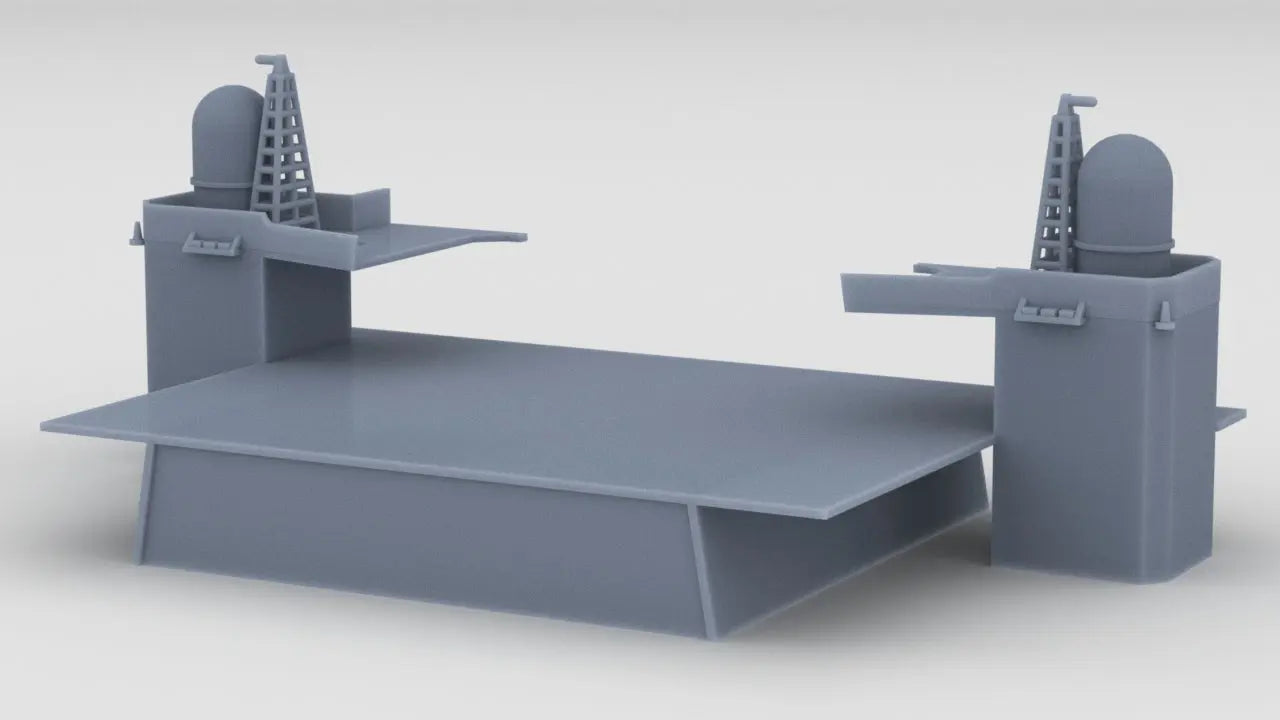 1/200 Russian Kirov Amidships Structure Deck 1 Protosoon