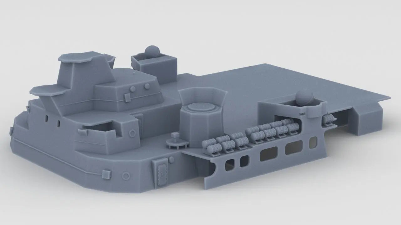 1/200 Russian Kirov Forward Structure Deck 1-2-3 Protosoon