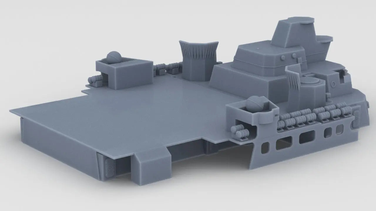 1/200 Russian Kirov Forward Structure Deck 1-2-3 Protosoon