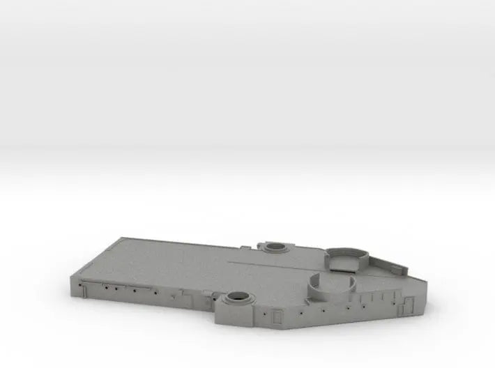 1/200 US Iowa Structure Deck 2 Aft - distefan 3d print