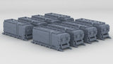 1/200 US Tomahawk Missile - Armored Box Launchers Set (8pcs)
