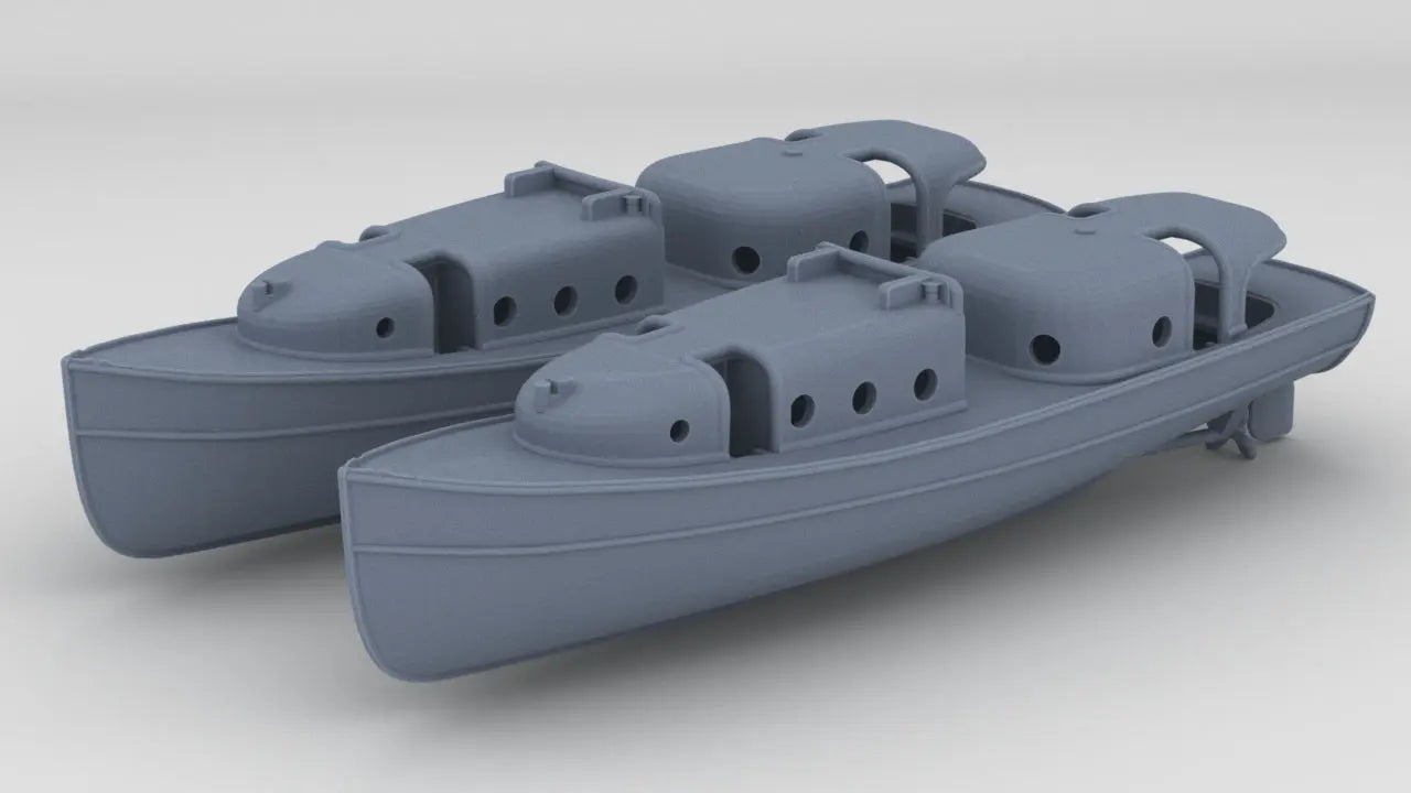 1/200 USN 35' Motor Launch Set (2pcs) Resin3Dinteractive