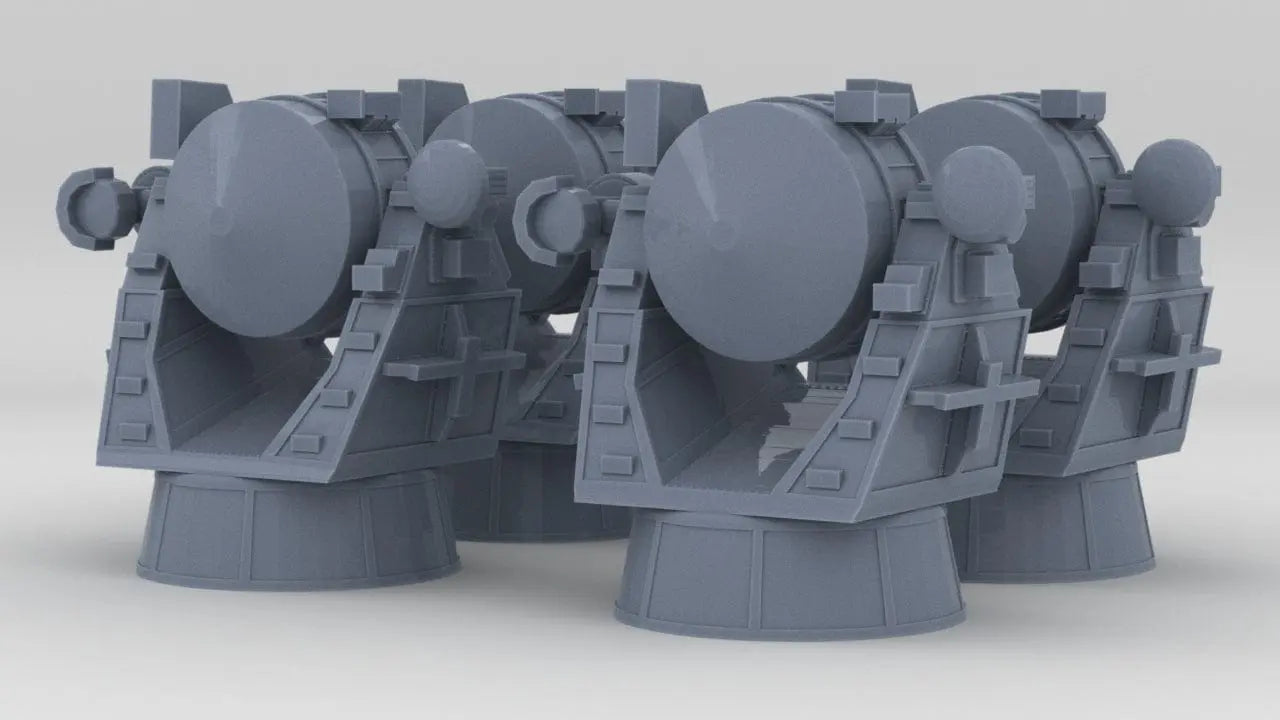 1/200 USN AN/SPG-55B Tracking / Illumination Radar Set (4pcs) - distefan 3d print