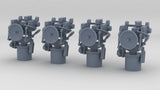1/200 USN Mk57 Director Set (4pcs)