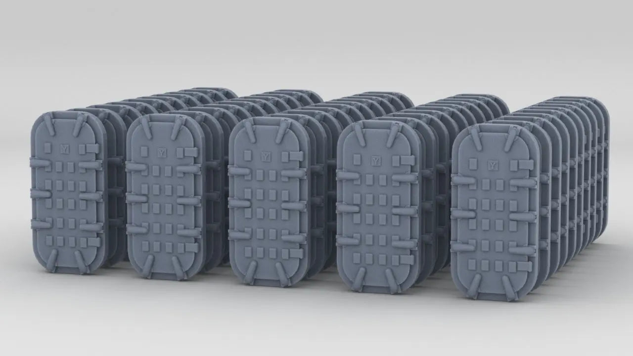 1/200 USN Watertight Doors Set (50pcs) Resin3Dinteractive