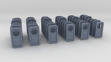 1/200 USN Watertight Doors w/o Handles Set (42pcs)