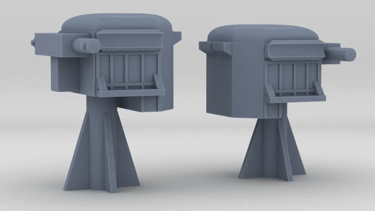 1/200 USS Enterprise CV-6 Directors Set (2pcs) Resin3Dinteractive