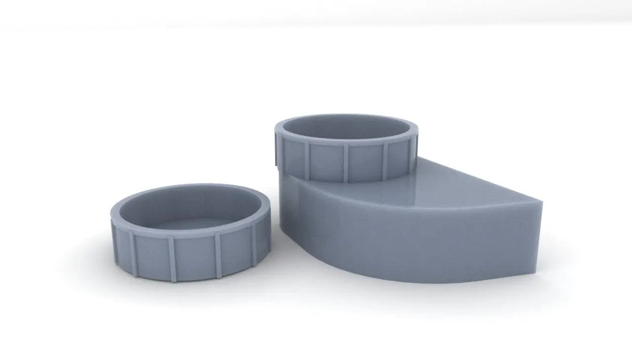 1/200 USS Enterprise CV-6 Forward 40mm Tubs Set - distefan 3d print