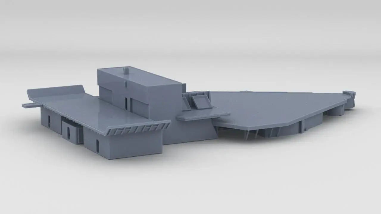 1/200 USS Iowa '84 Aft Deck 3 - distefan 3d print