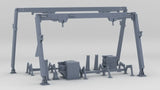1/200 USS Iowa '84 Boat Davits Set