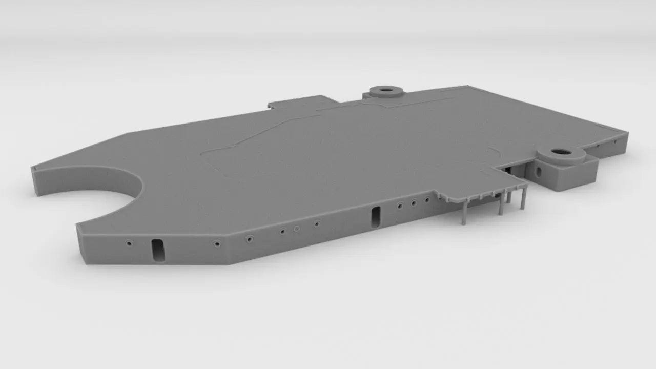 1/200 USS Iowa '84 Forward Deck 1 Shapeways