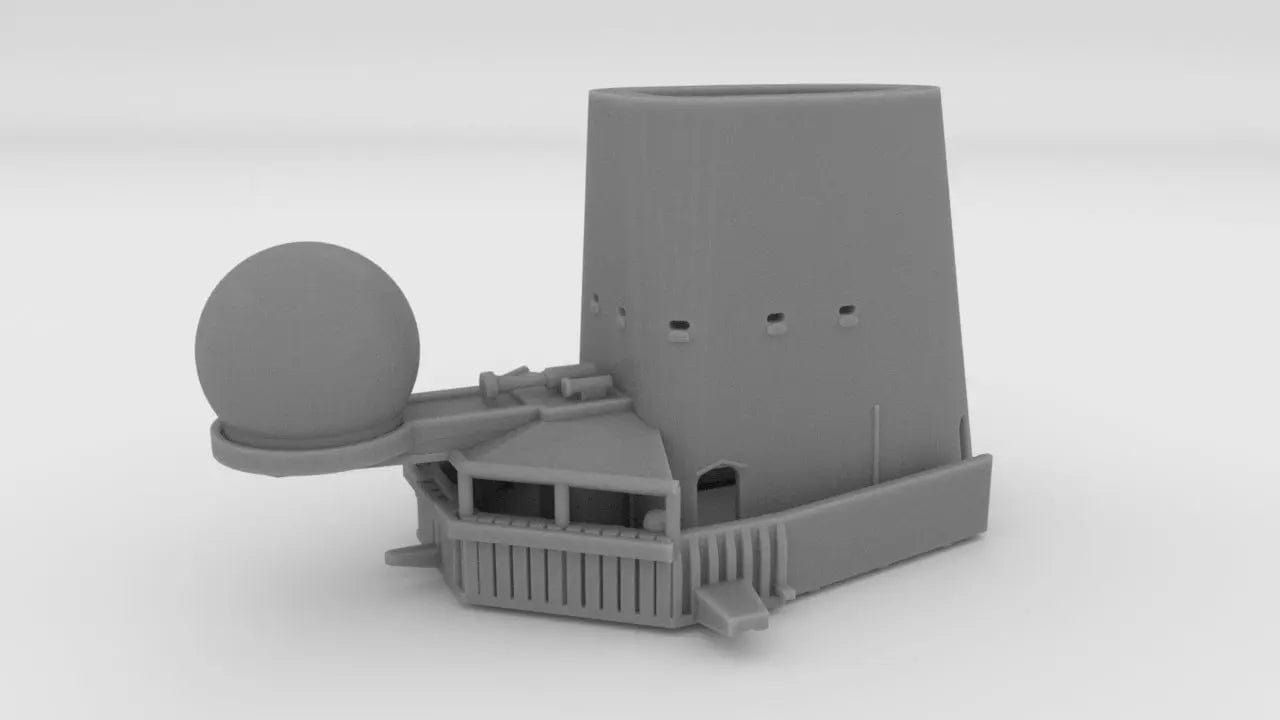 1/200 USS Iowa '84 Forward Deck 8 & 9 Shapeways