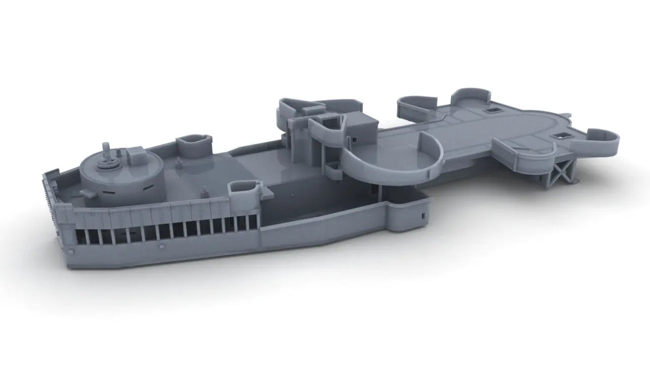 1/200 USS Missouri (BB-63) Forward Deck 5 3dspro
