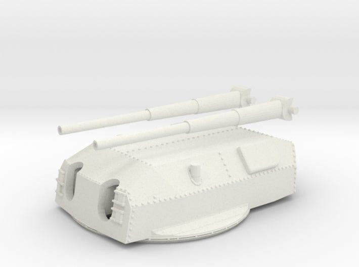 1/200 Bismarck and Tirpitz 380mm SK C/34 Turret A Shapeways