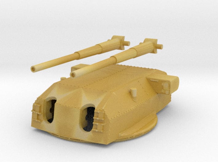 1/200 Bismarck and Tirpitz 380mm SK C/34 Turret B & C Shapeways