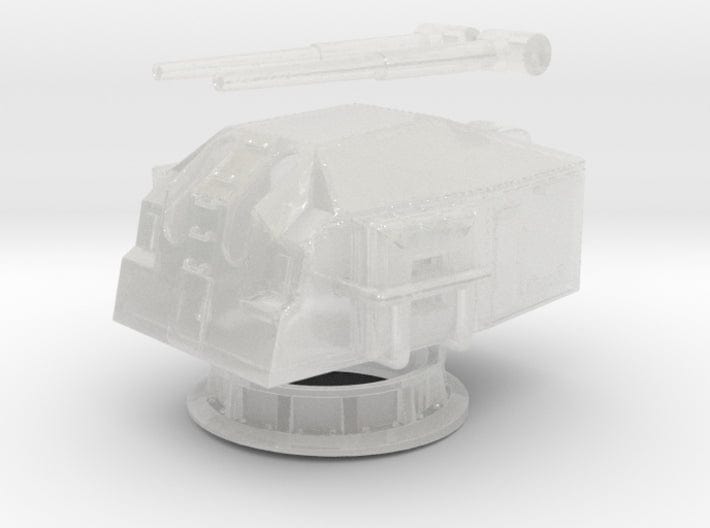 1/200 DKM 15cm TK C-36 1936A mob twin turret Kit - distefan 3d print