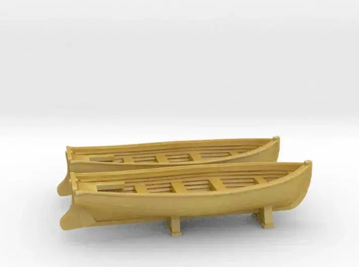 1/200 DKM 6m long boat set 2pcs - distefan 3d print