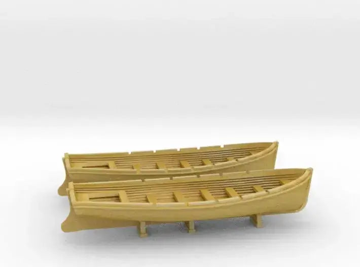 1/200 DKM 8m long boat set 2pcs - distefan 3d print