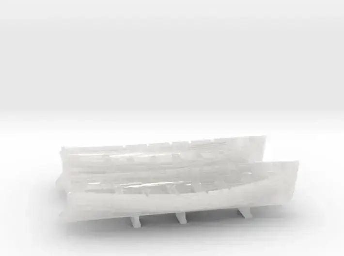 1/200 DKM 8m long boat set 2pcs - distefan 3d print