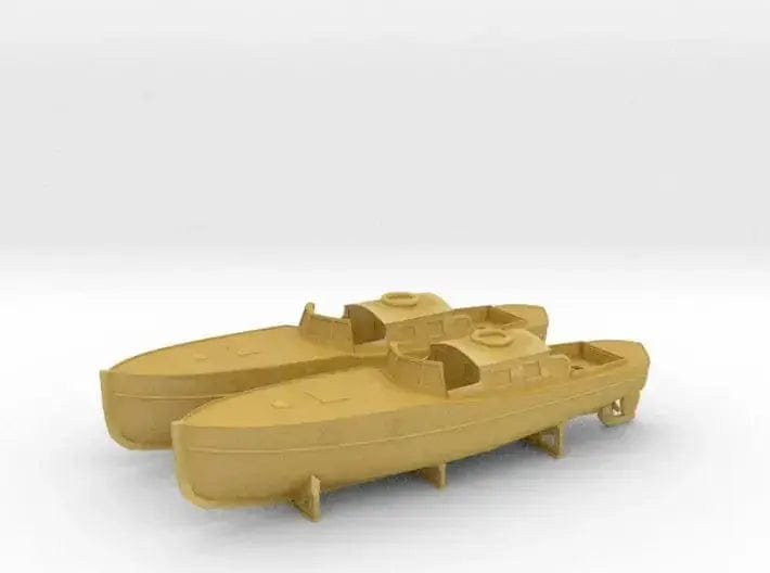 1/200 DKM 9m captains gig set - distefan 3d print