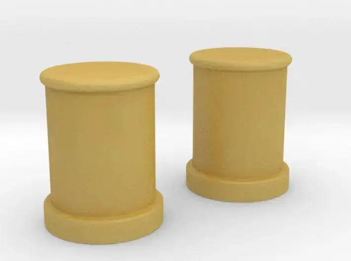 1/200 DKM Bismarck bollards set 32pcs - distefan 3d print