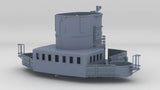 1/200 DKM Bismarck Forward Admirals Bridge Deck 6