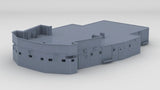 1/200 DKM Bismarck Forward Lower Mast Deck