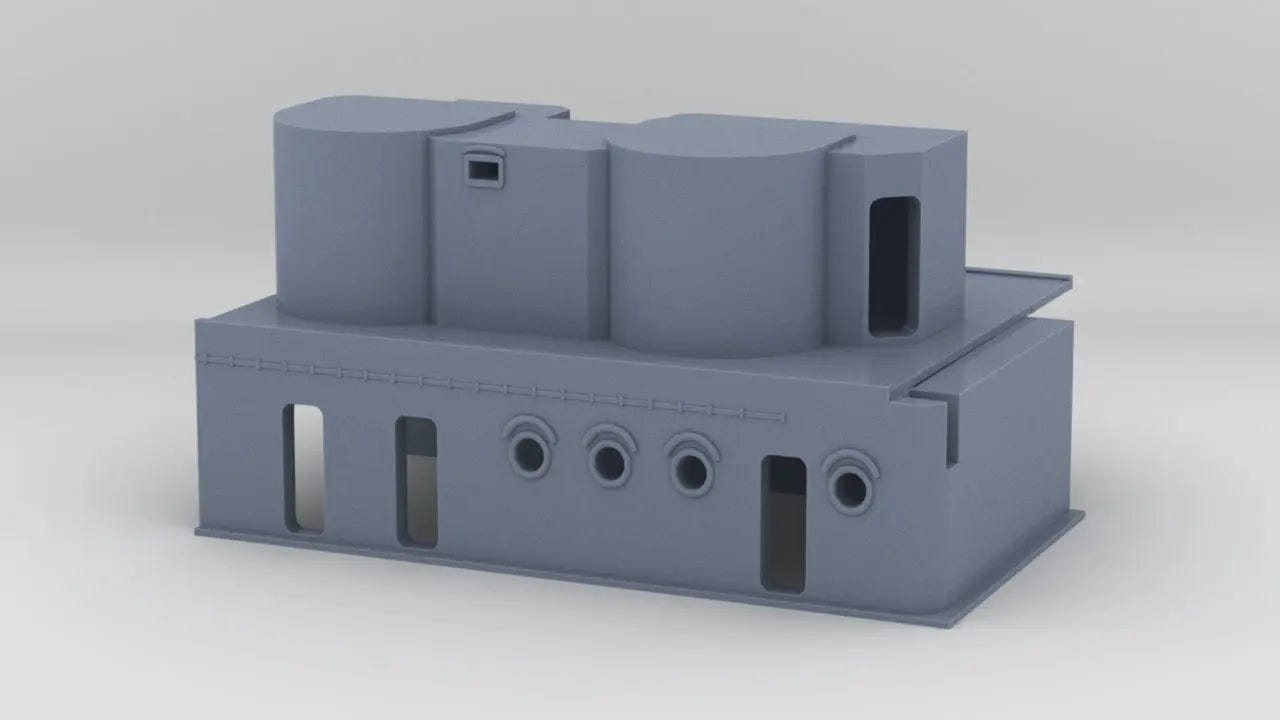 1/200 DKM Graf Zeppelin Amidships Deck 1 - distefan 3d print