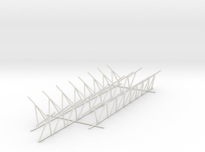 1/200 DKM Graf Zeppelin deck net beams set - distefan 3d print