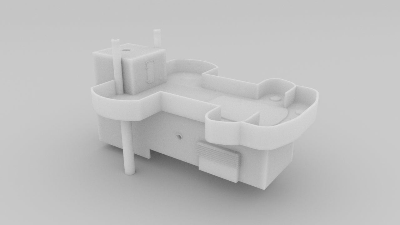 1/200 DKM H39 Superstructure Aft Deck 2 Shapeways