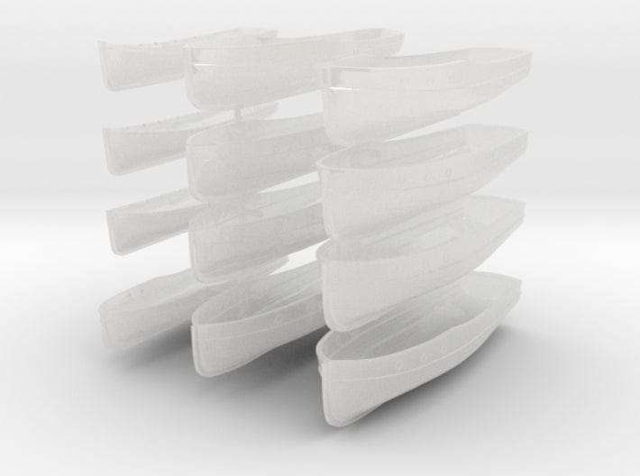 1/200 DKM safe boats set 12pcs - distefan 3d print