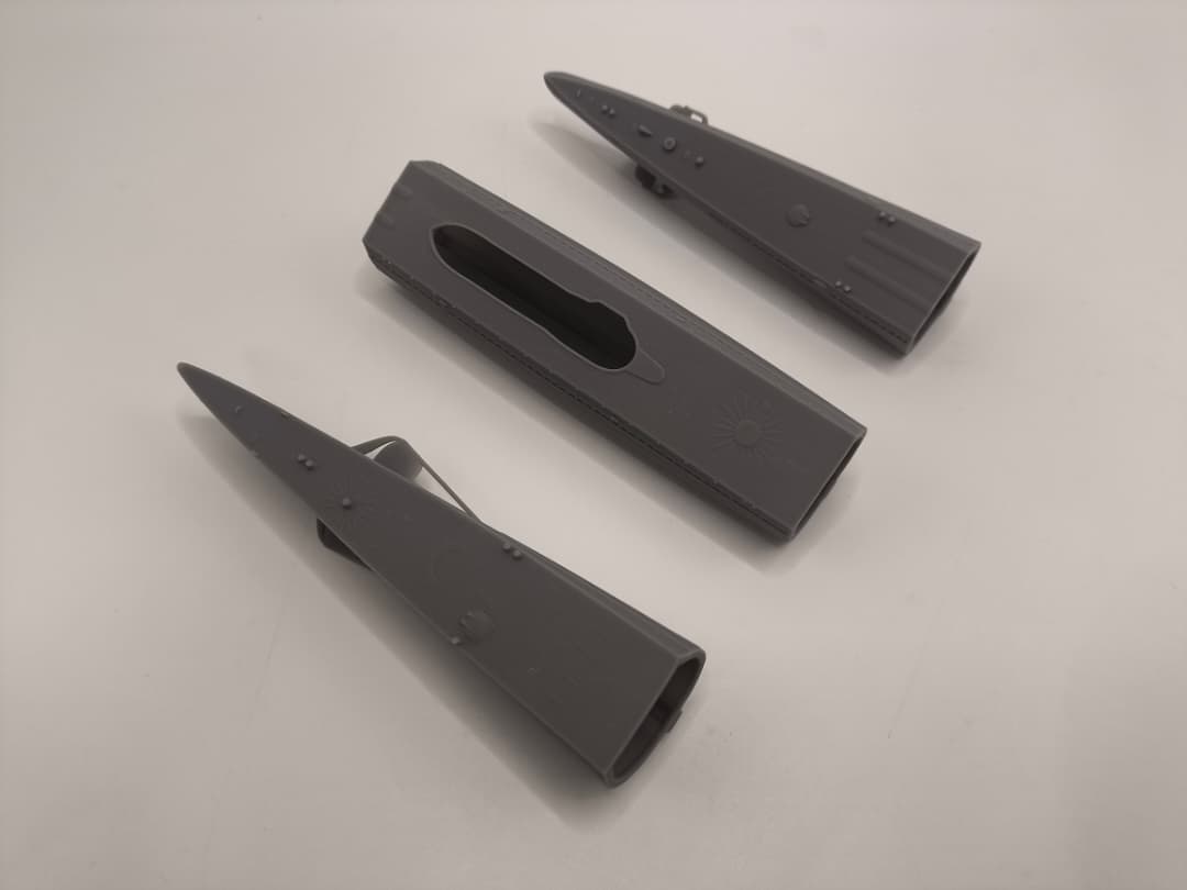 1/200 DKM U-Boot IXC U-505 Hull Protosoon