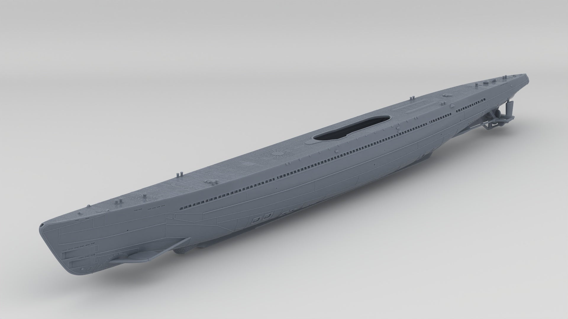 1/200 DKM U-Boot IXC U-505 Hull Protosoon