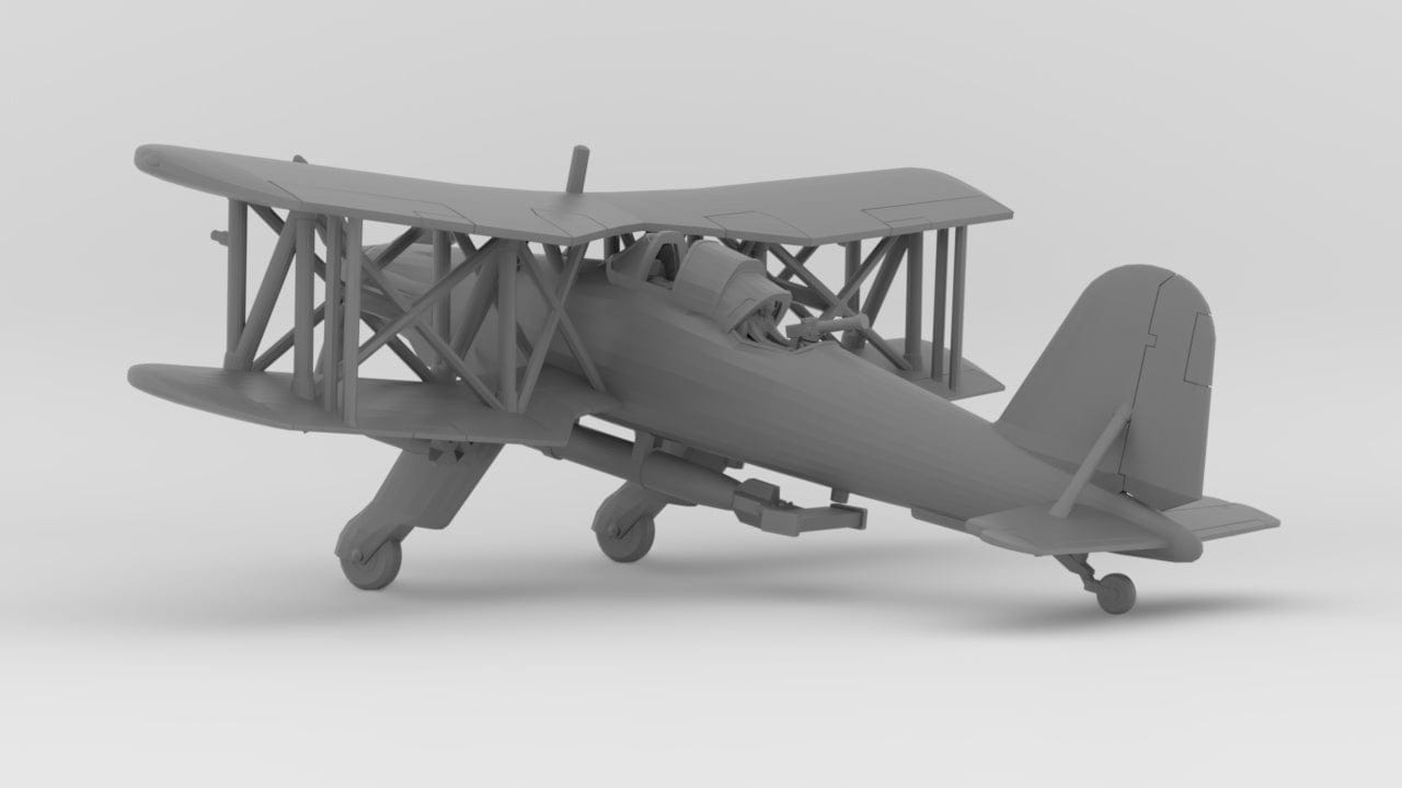 1/200 German Fieseler Fi 167 Pavla - distefan 3d print