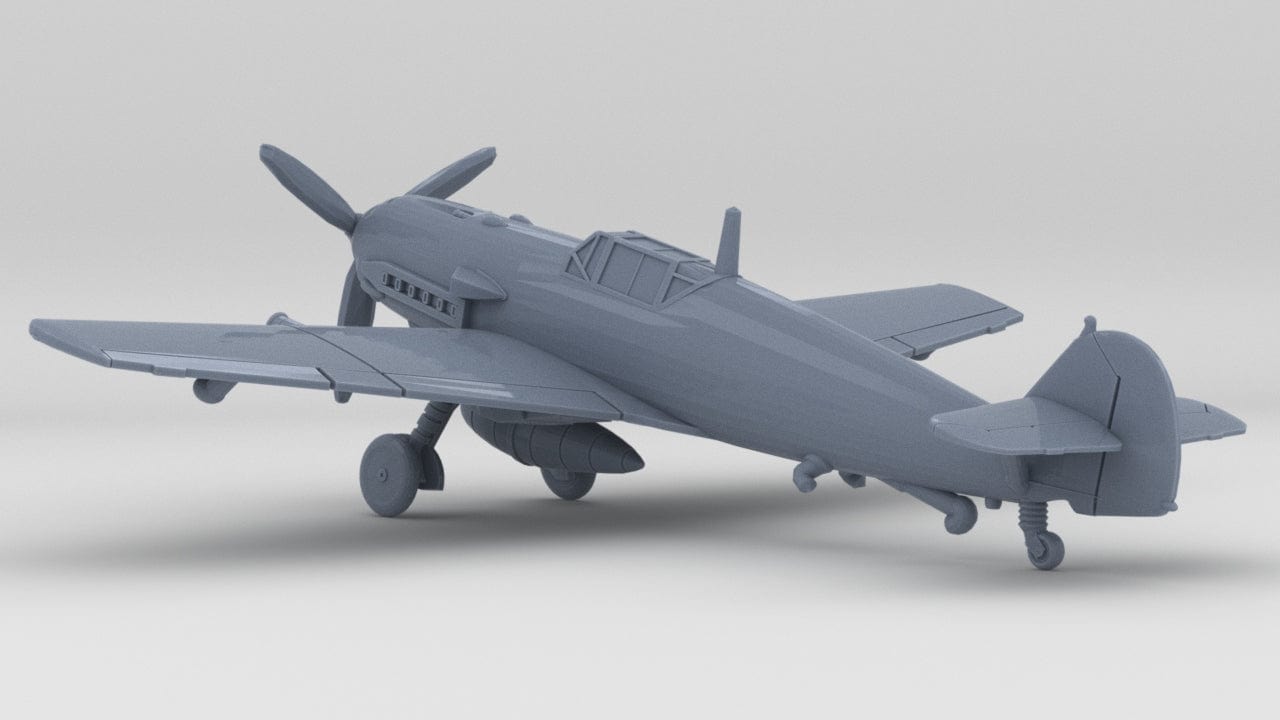 1/200 German Messerschmitt Bf 109T - distefan 3d print