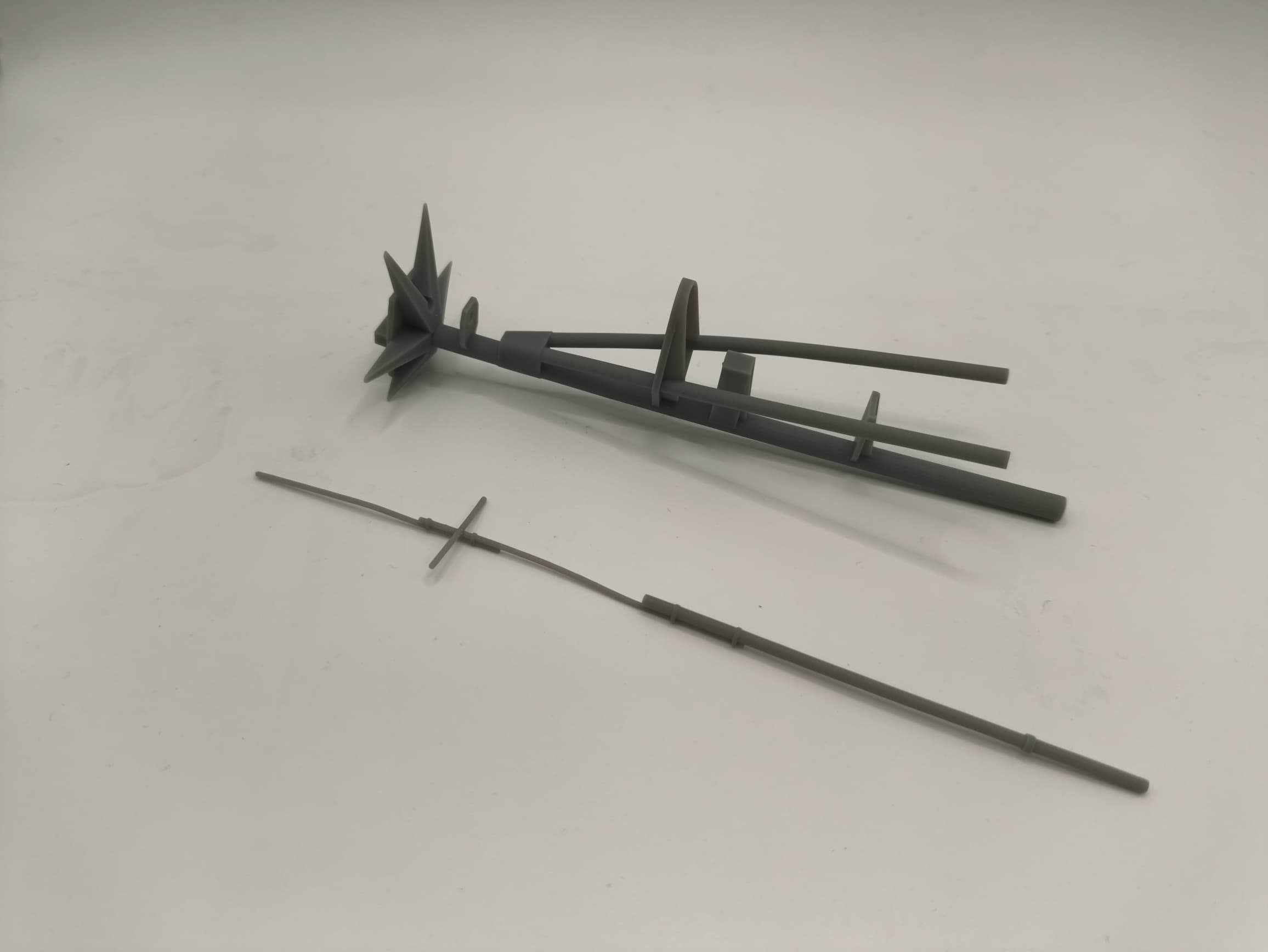 1/200 HMS Barham Main Mast Aft Protosoon – alternate view