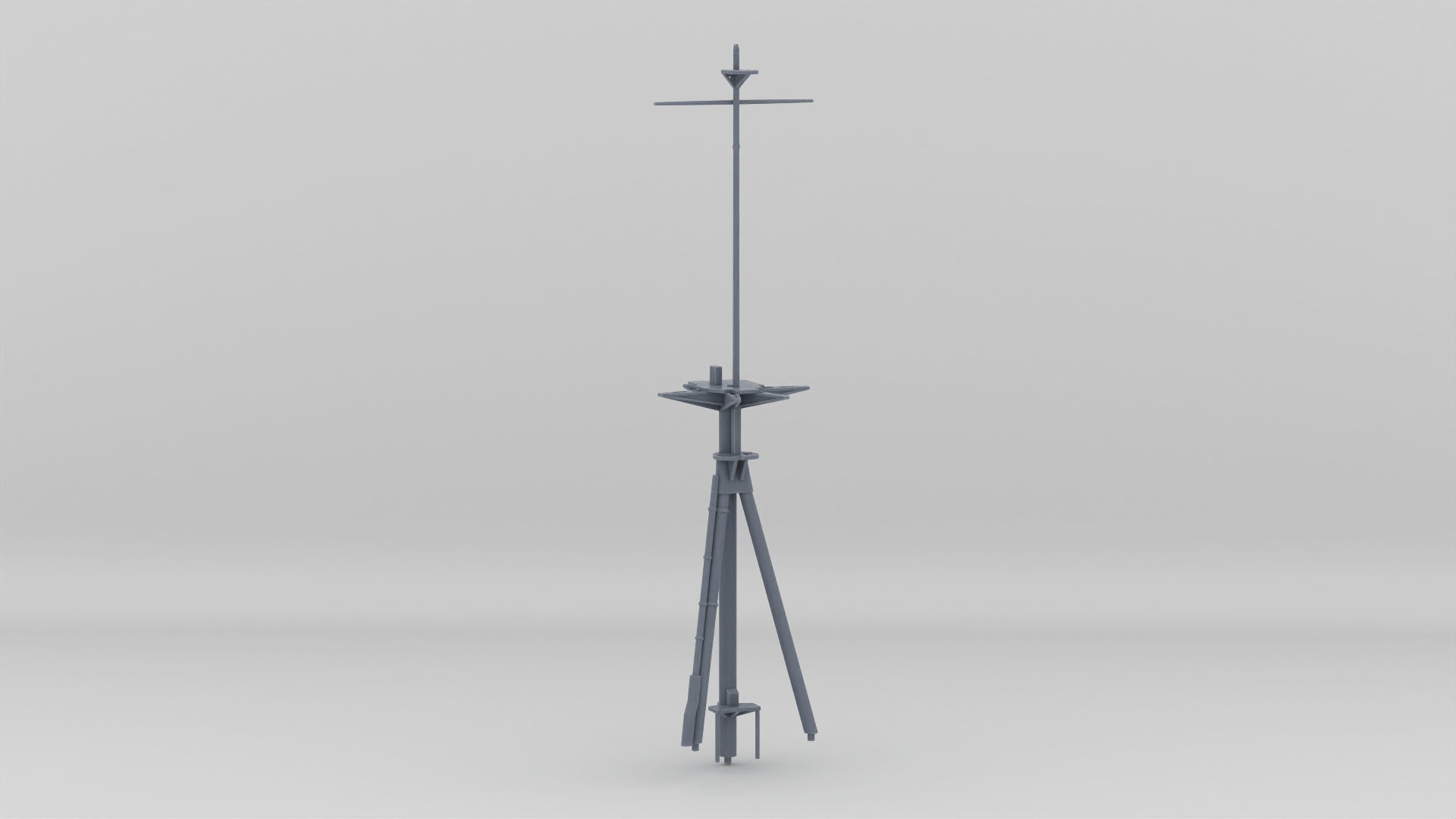 1/200 HMS Hood Aft Mast Resin3Dinteractive – alternate view