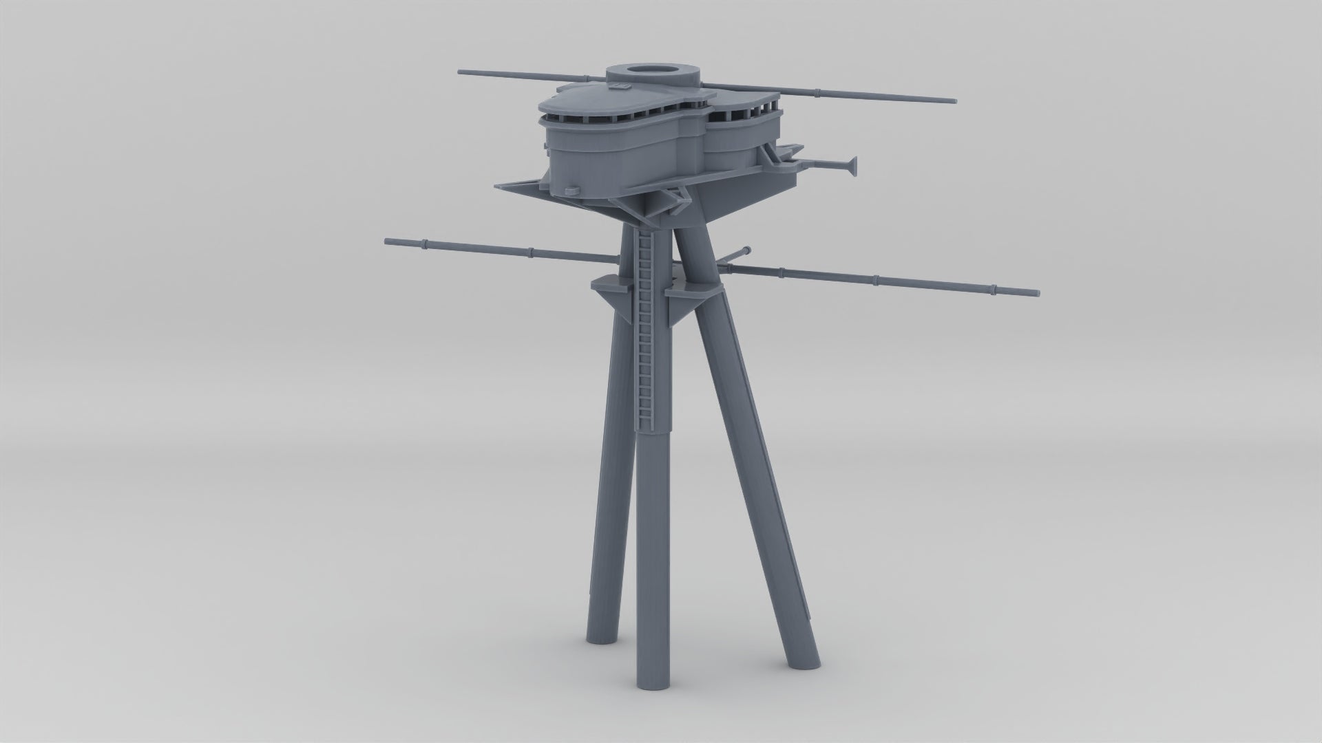 1/200 HMS Hood Foretop Resin3Dinteractive