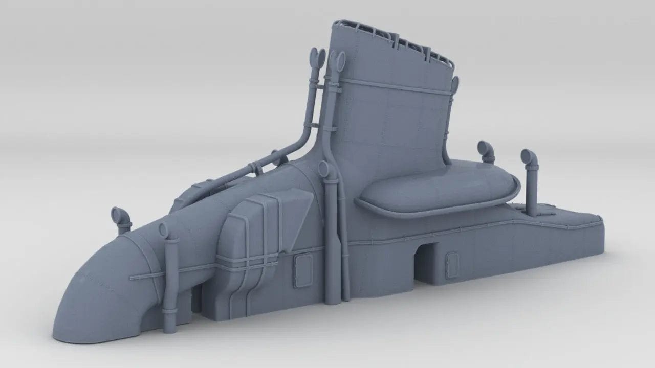 1/200 IJN Akizuki Funnel - distefan 3d print