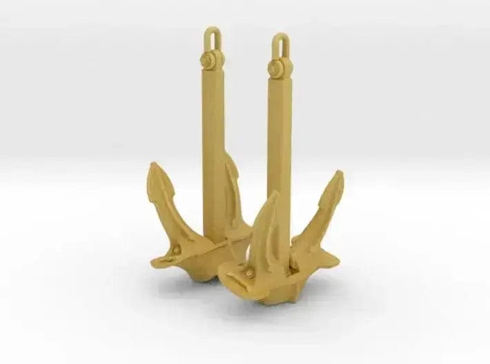 1/200 IJN Anchor Main 15 Tons Set 2pcs - distefan 3d print