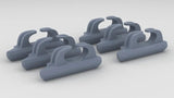1/200 IJN Chock Typical Fairlead Set (6pcs)
