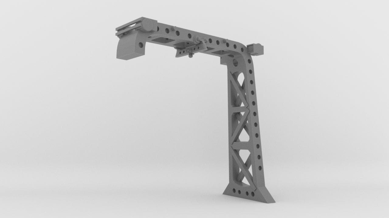 1/200 IJN Kagero Forward Torpedo Crane Port - distefan 3d print