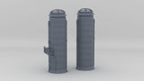 1/200 IJN Mikasa 1902 Funnel Set (2pcs)