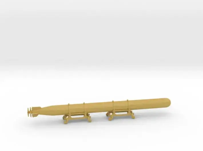 1/200 IJN type 93 long lance torpedo set 4pcs - distefan 3d print