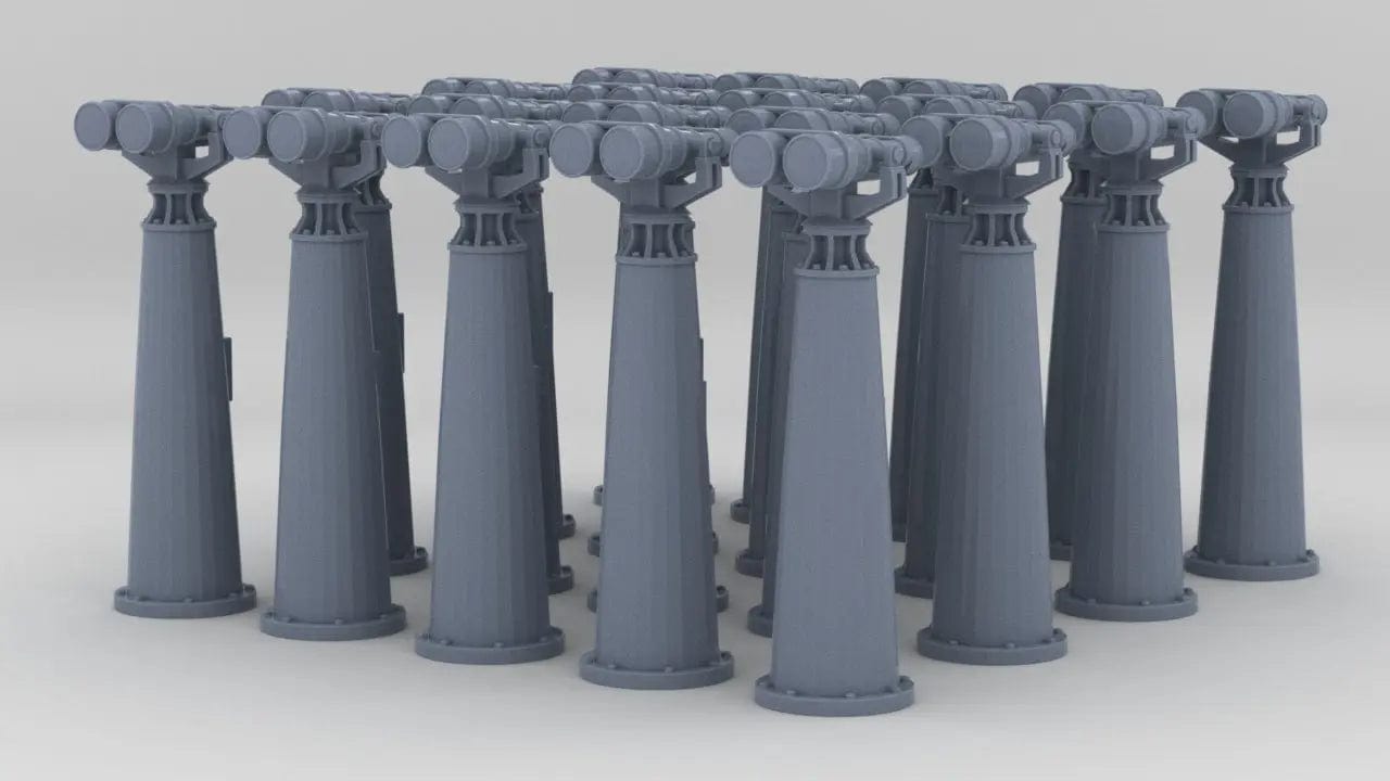 1/200 IJN Typical Binocular Mounting Set (20pcs) - distefan 3d print