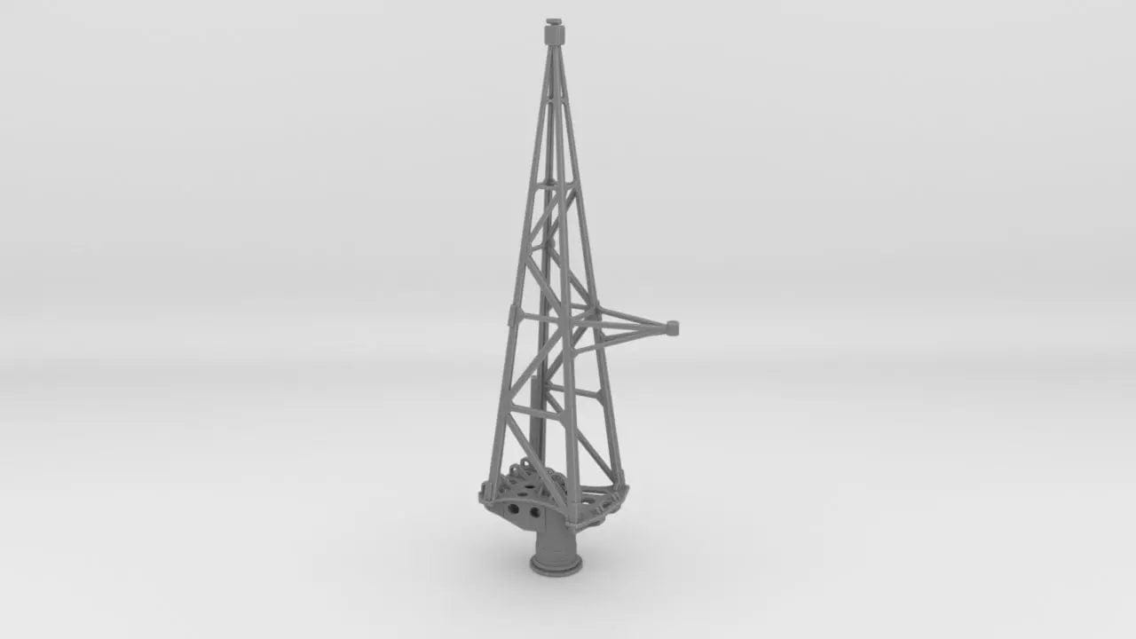 1/200 IJN Yamato Crane Tower - distefan 3d print