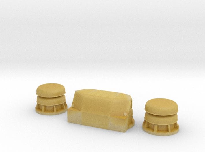 1/200 IJN Yamato forward vent parts set - distefan 3d print