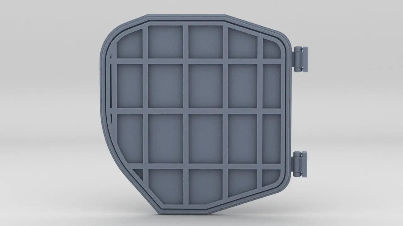 1/200 IJN Yamato Inner Boat Hangar Door Closed - distefan 3d print