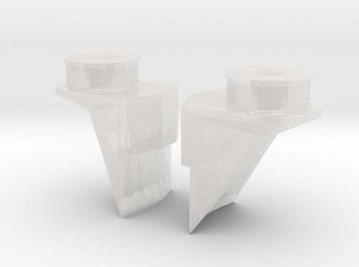 1/200 IJN Yamato Machine Gun Control Tower Mounts - distefan 3d print