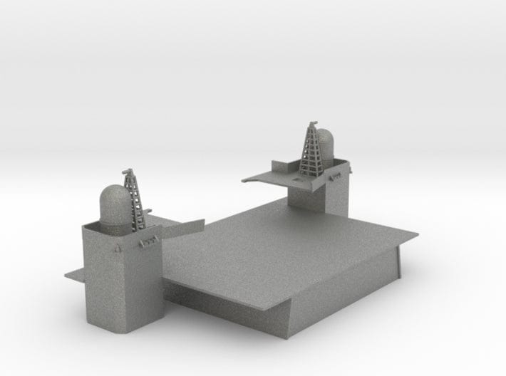 1/200 Kirov class Fore Structure 1 Funnel - distefan 3d print